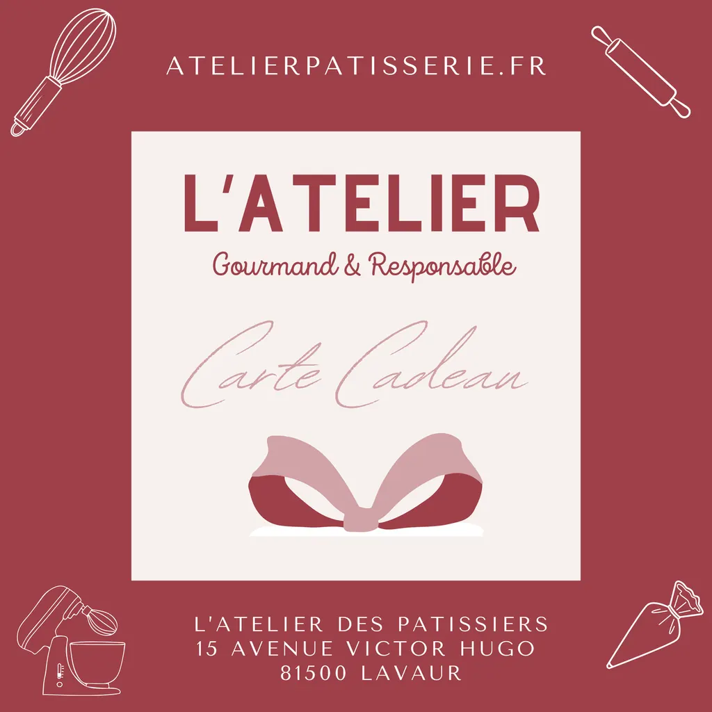 Carte cadeau de L’Atelier, Gourmand & Responsable